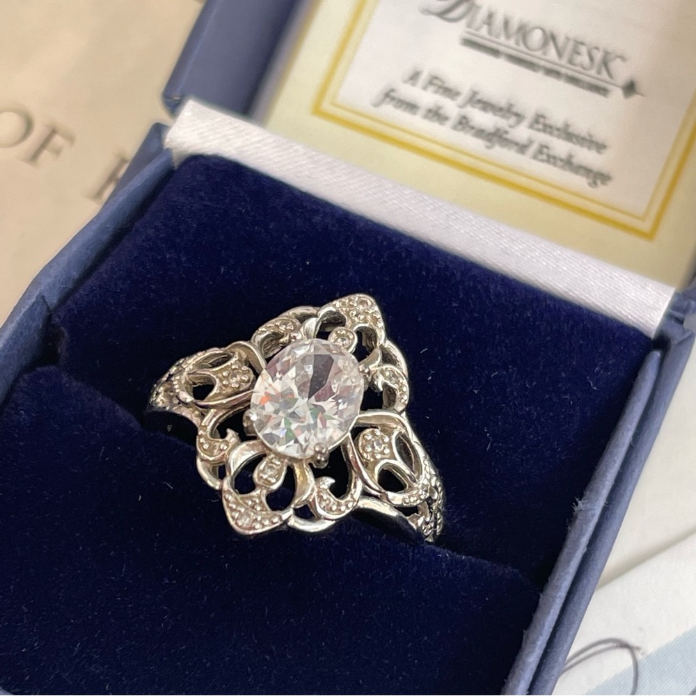 Size 10 Royal Lace Ring-Bradford Exchange